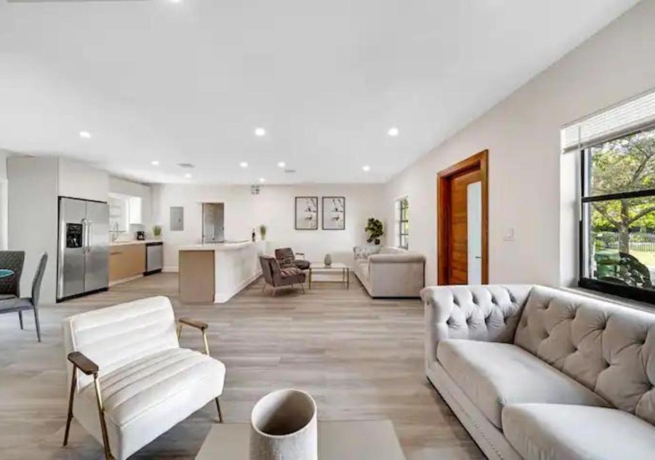 Villa With Pool Design District Miami Extérieur photo